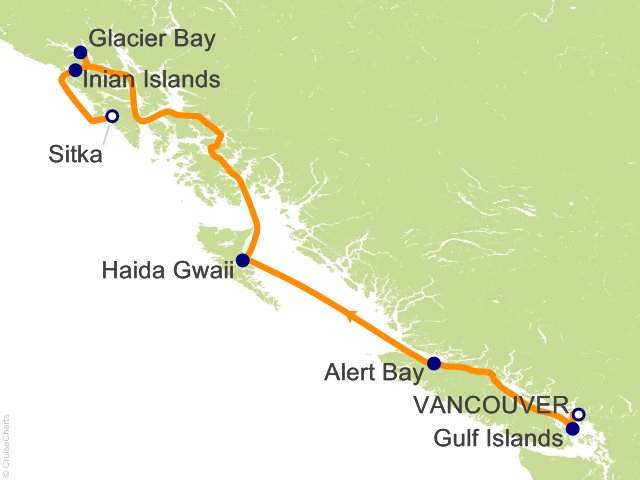 14 Night A Remarkable Journey to Alaska and British Columbia  with Haida Gwaii Cruise from Vancouver