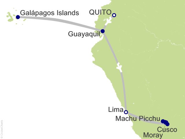15 Night Galapagos Aboard National Geographic Endeavour II and Perus Land of the Inca Cruise and Land Tour from Quito