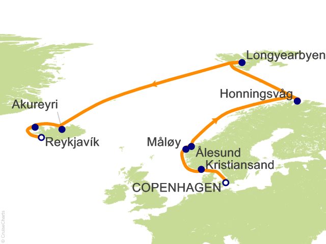 12 Night Northern Europe   Iceland  Norway and Svalbard Cruise