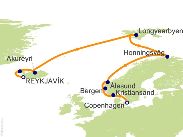 13 Night Northern Europe   Iceland  Norway and Svalbard Cruise