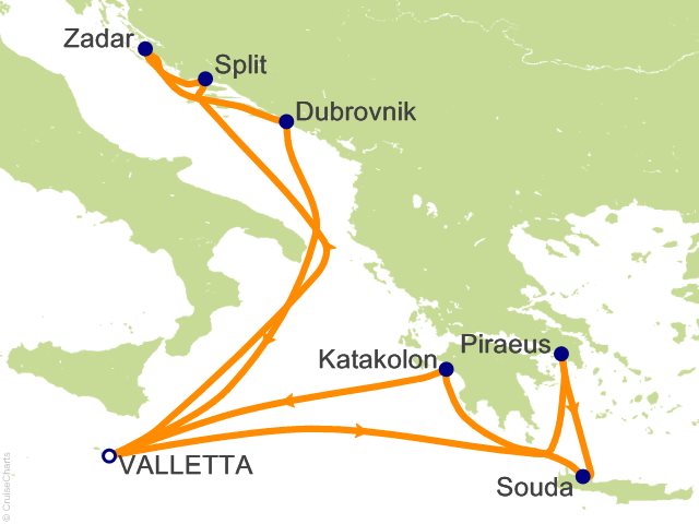 14 Night Mediterranean Fly Cruise