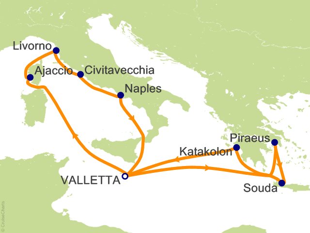 14 Night Mediterranean Fly Cruise