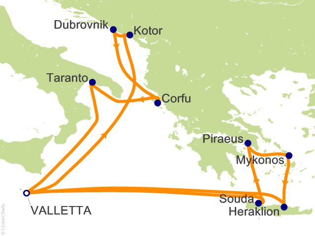 14 Night Mediterranean Fly Cruise