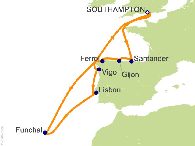 14 Night Spain and Portugal Cruise
