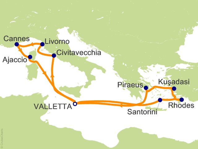 14 Night Mediterranean Fly Cruise