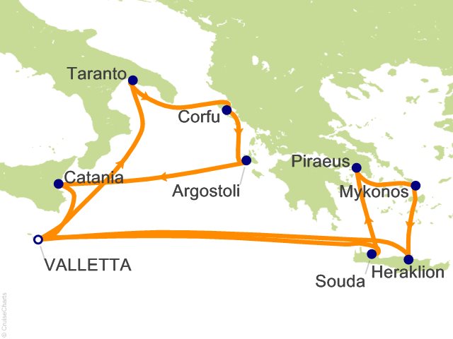 14 Night Mediterranean Fly Cruise