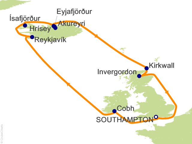 14 Night Iceland Cruise