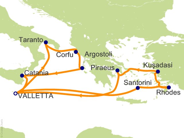 14 Night Mediterranean Fly Cruise