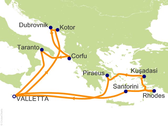 14 Night Mediterranean Fly Cruise