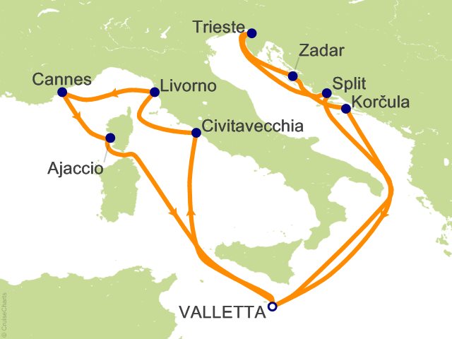 14 Night Mediterranean Fly Cruise