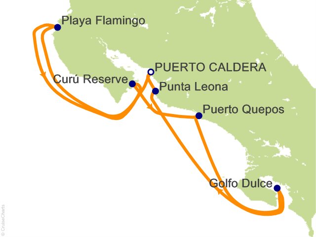 7 Night Naturally Costa Rica Cruise