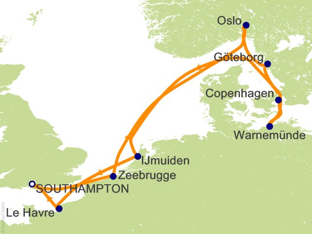 10 Night Europe   France  Germany and Belgium Cruise