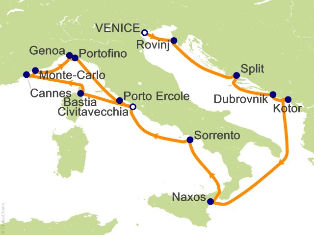 15 Night Star Collector   Iconic Italy and Croatia Cruise