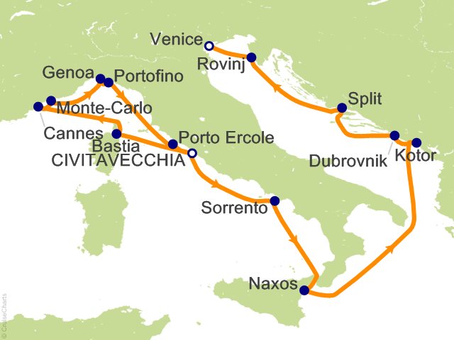 15 Night Star Collector   Iconic Italy and Croatia Cruise