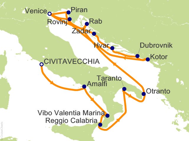 17 Night Star Collector   Italian Charms and Croatian Coastlines Cruise