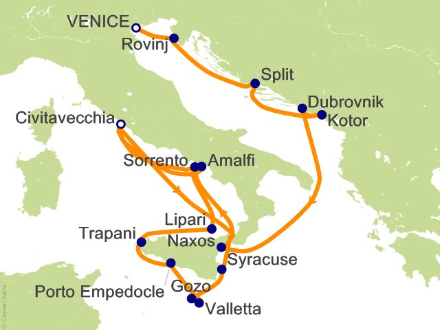 18 Night Star Collector   Culture and Charms of Italy and Croatia Cruise