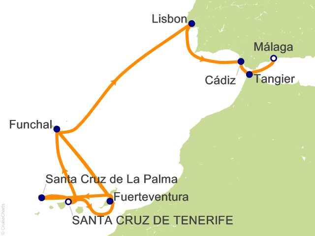 17 Night Christmas in Spain Portugal and the Canary Islands Cruise