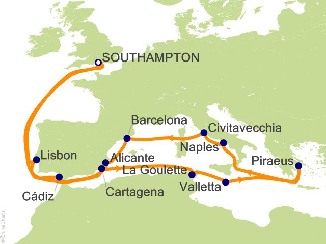 21 Night Central Mediterranean Discovery Cruise