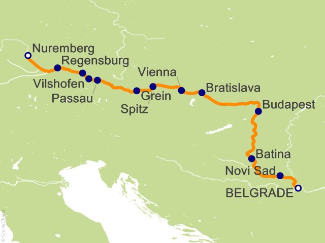 14 Night Danube Grandeur Cruise