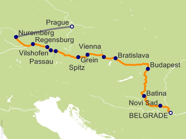 16 Night Danube Grandeur and Prague Cruise and Land Tour