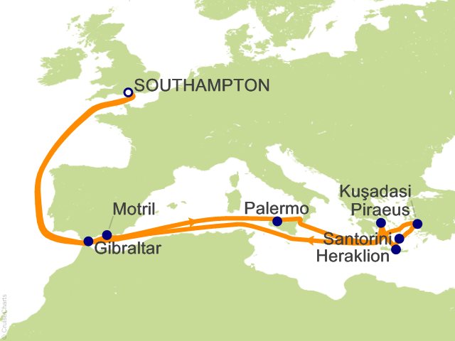 19 Night Eastern Mediterranean Discovery Cruise