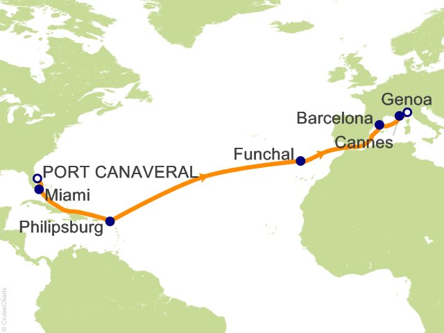 MSC Grandiosa at sea