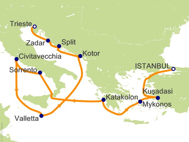 Britannia Deluxe Inside Stateroom