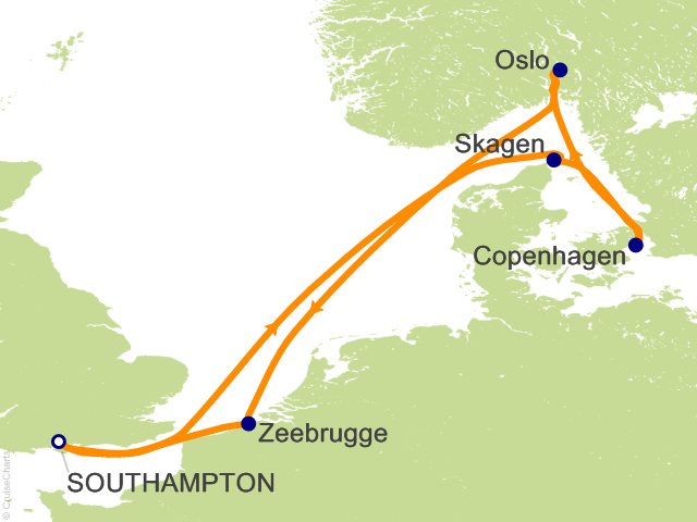 7 Night Northern Europe and Scandinavia Cruise