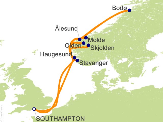 14 Night Norwegian Fjords Cruise