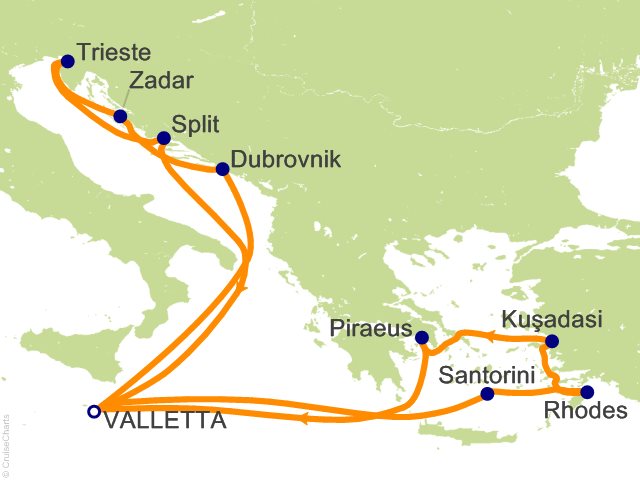 14 Night Mediterranean Fly Cruise