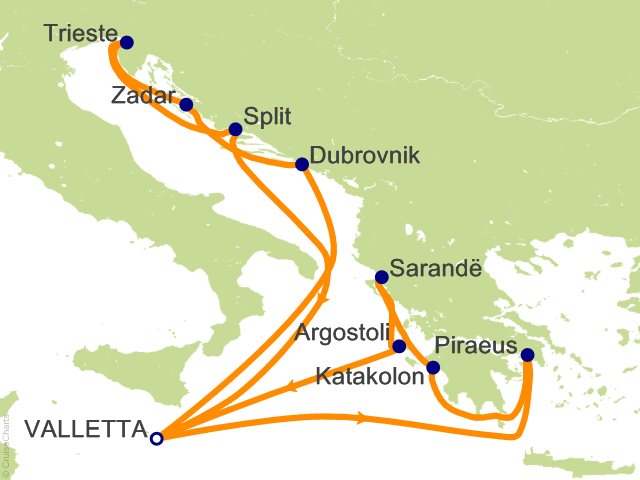 14 Night Mediterranean Fly Cruise