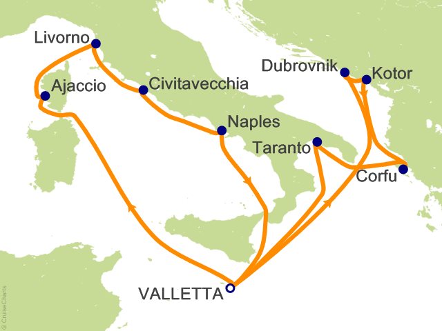 14 Night Mediterranean Fly Cruise