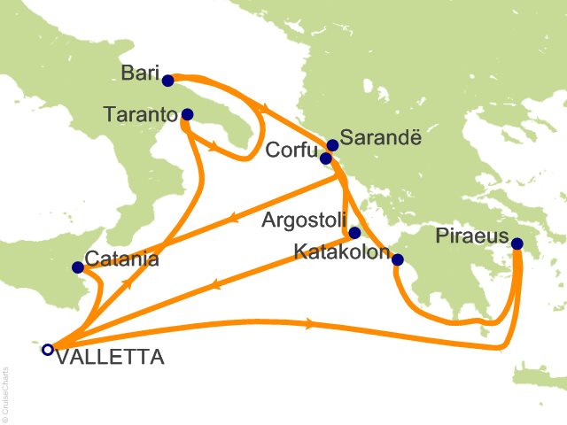 14 Night Mediterranean Fly Cruise