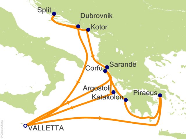 14 Night Mediterranean Fly Cruise