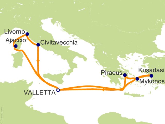 14 Night Mediterranean Fly Cruise