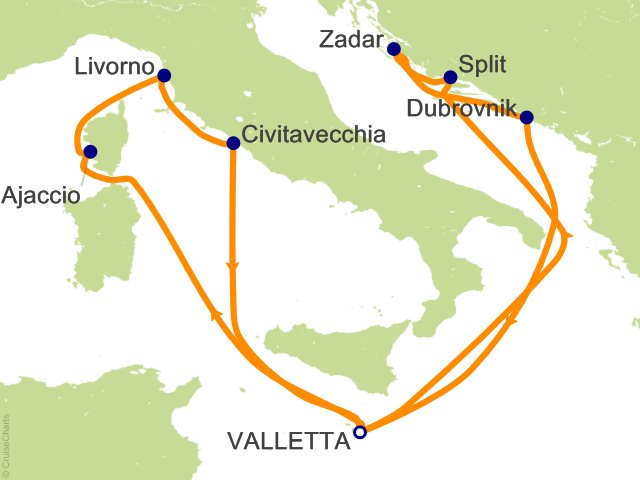 14 Night Mediterranean Fly Cruise