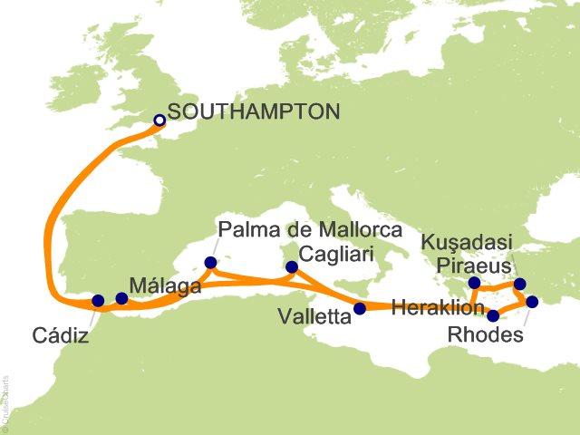 21 Night Eastern Mediterranean Discovery Cruise