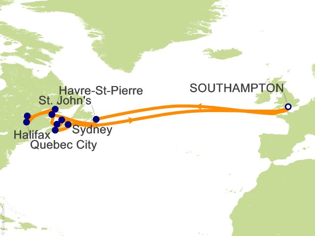 24 Night Canadian Wonders Cruise