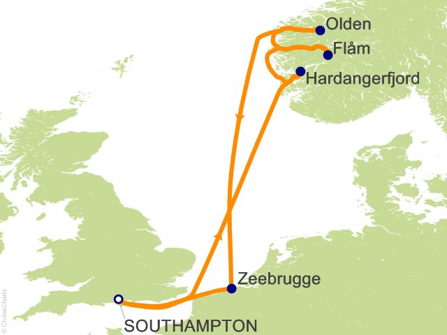 7 Night Norwegian Fjords Cruise