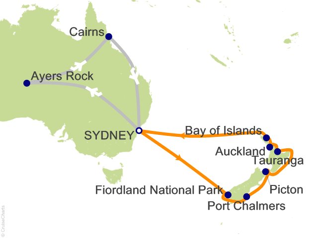 20 Night Australian Outback Tour 3N Cruise and Land Tour from Sydney