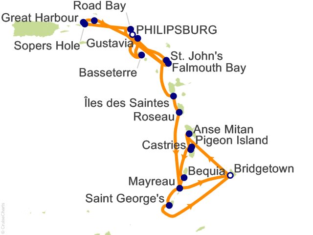 21 Night Star Collector   A Lesser Antilles Odyssey Cruise