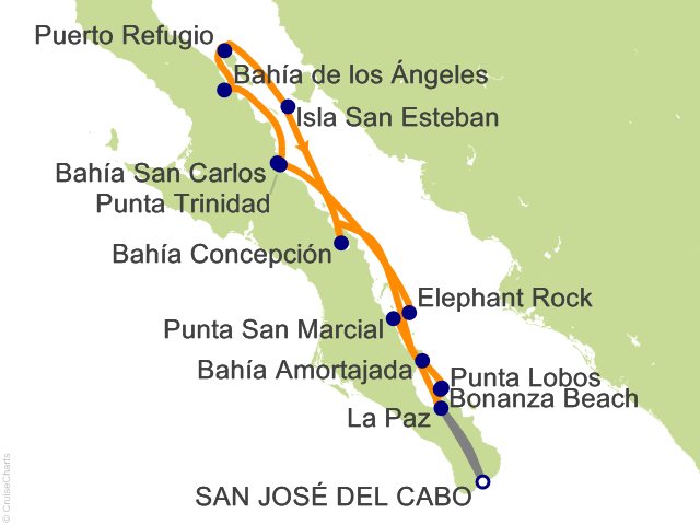 11 Night Captains Cruise   In Steinbecks Wake   An Epic Voyage through the Sea of Cortez Cruise from San Jose del Cabo