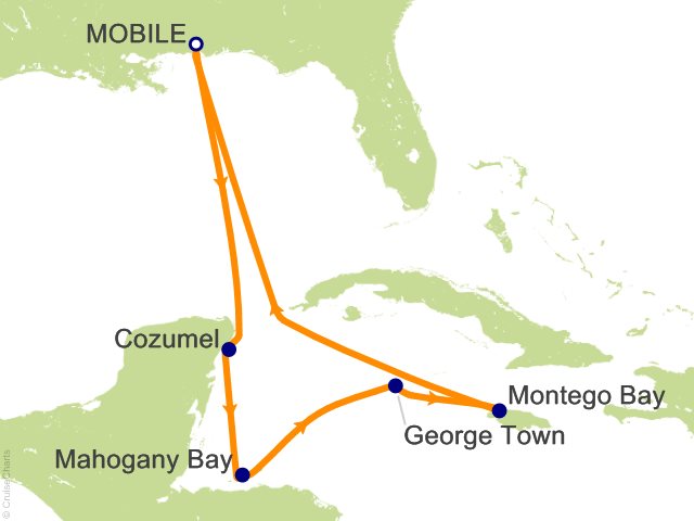 Carnival Spirit in Alaska