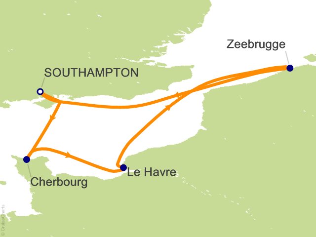 5 Night Belgium and France Cruise