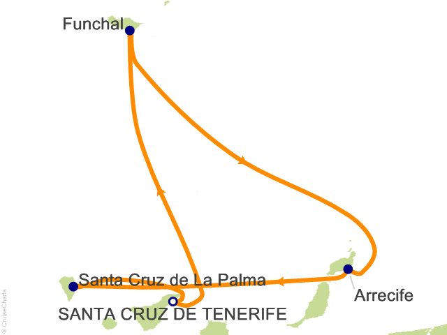 7 Night Canary Islands and Madeira Fly Cruise