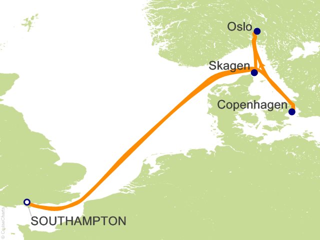 7 Night Northern Europe and Scandinavia Cruise