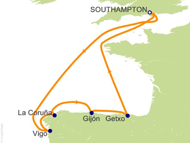 7 Night Spain Cruise