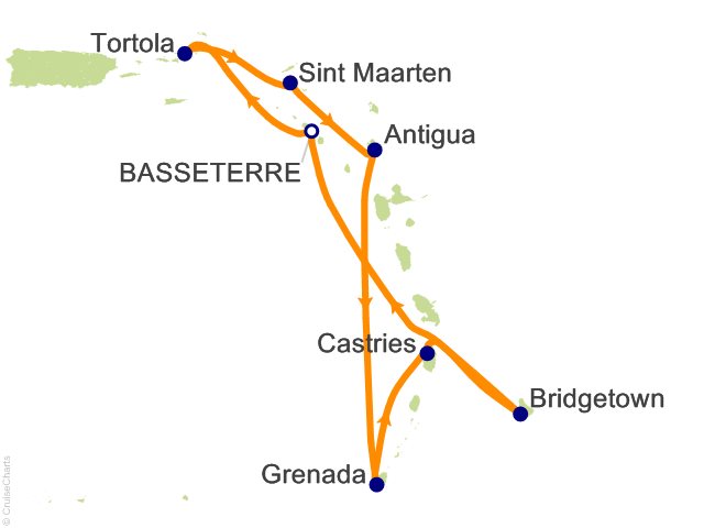 14 Night New Year in the Caribbean Islands Cruise