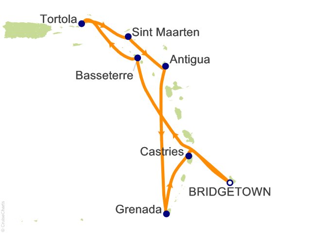 14 Night Christmas and New Year Caribbean Escape Cruise