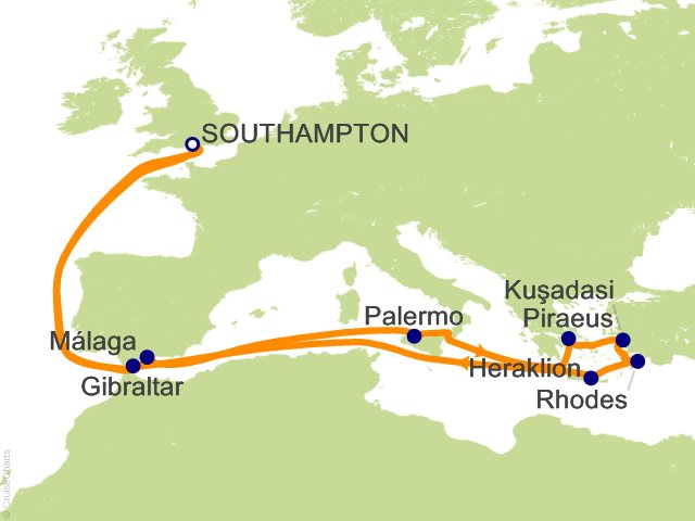 19 Night Eastern Mediterranean Discovery Cruise